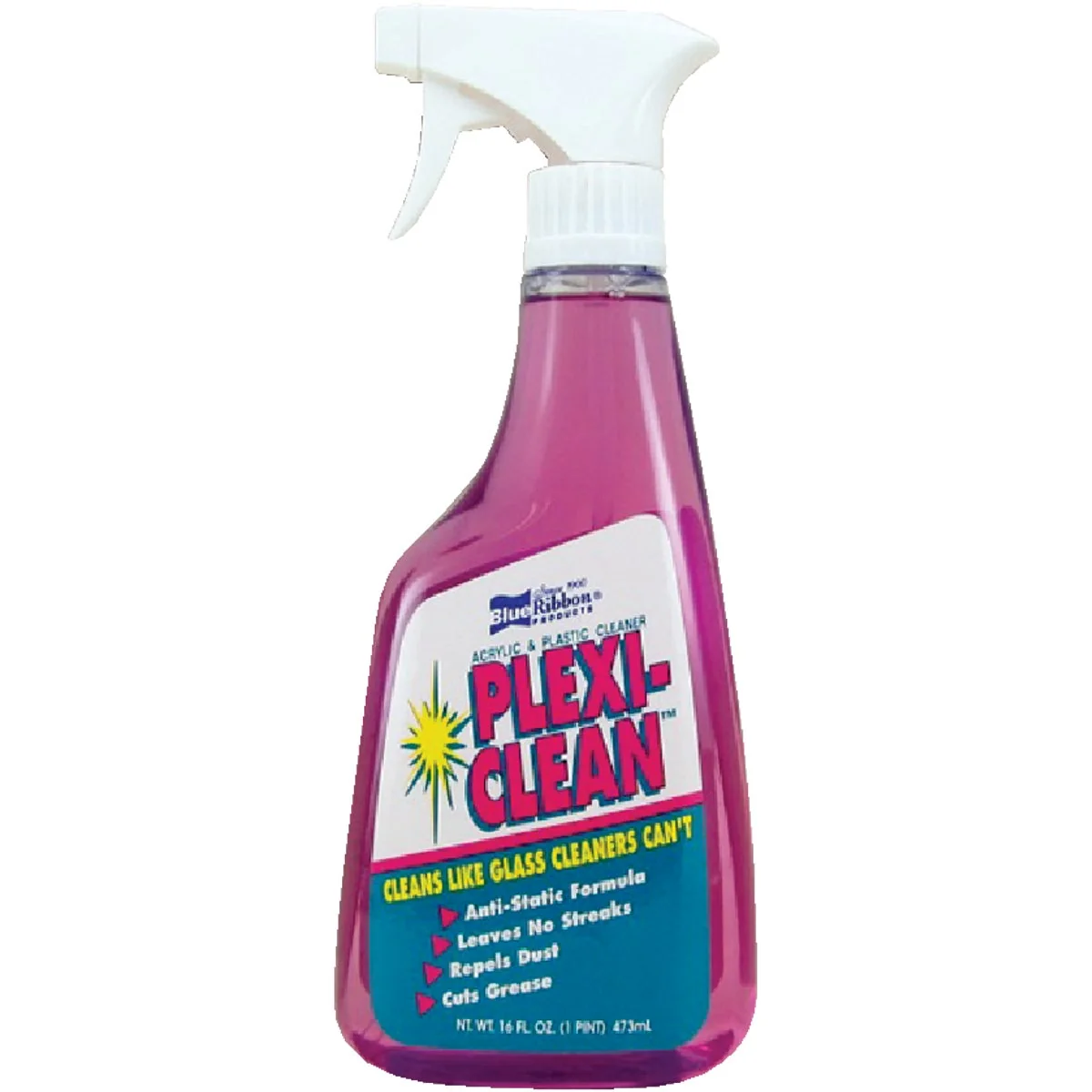 Premium Blue Ribbon Products Plexi-Clean 16 Oz. Acrylic Plastic Cleaner Top-Quality