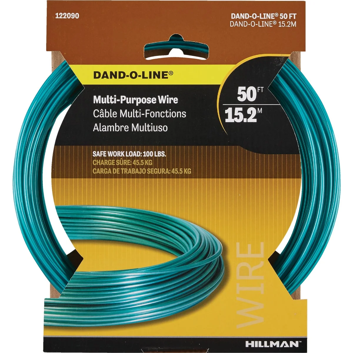 Optimized HILLMAN Dand-O-Line 50 Ft. Weatherproof Steel Clothesline Outstanding