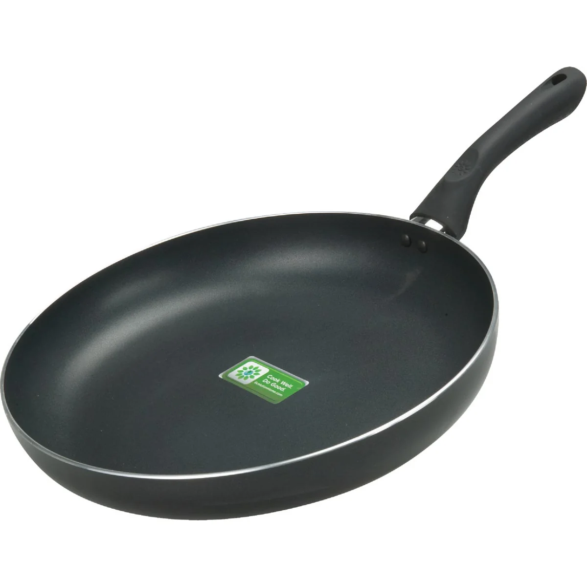 Reliable Ecolution Artistry 12.5 In. Black Aluminum Non-Stick Fry Pan Crafted