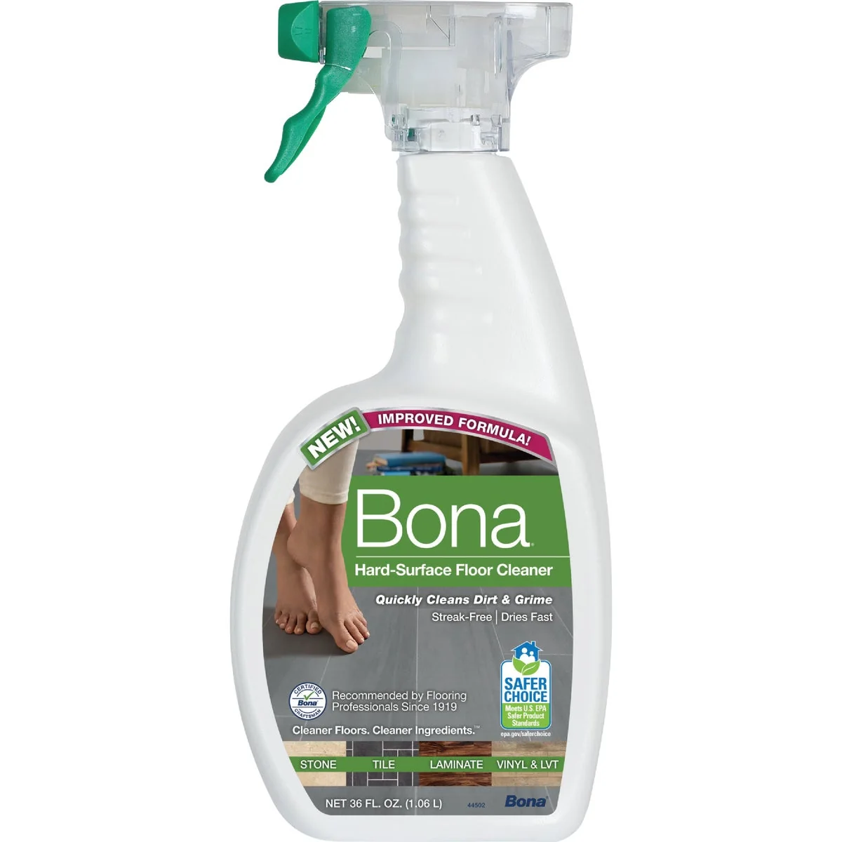 Modern Bona 36 Oz. Stone Tile Laminate Floor Cleaner Elegant