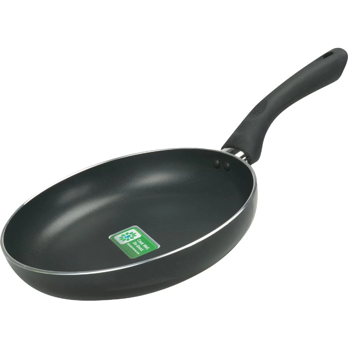 Quality Ecolution Artistry 9.5 In. Black Aluminum Non-Stick Fry Pan Comfortable