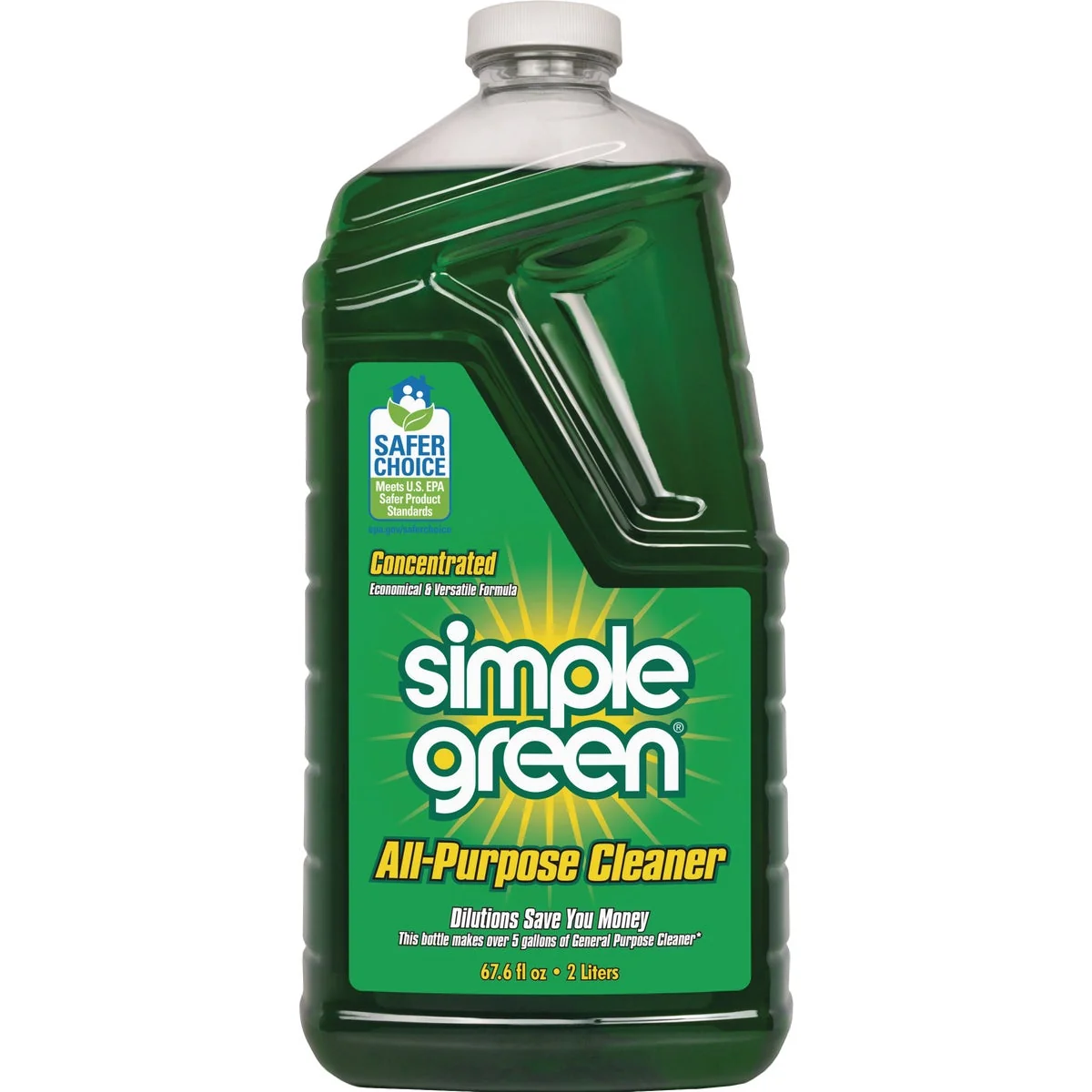 Refined Simple Green 67 Oz. Liquid Concentrate All-Purpose Cleaner Degreaser Powerful