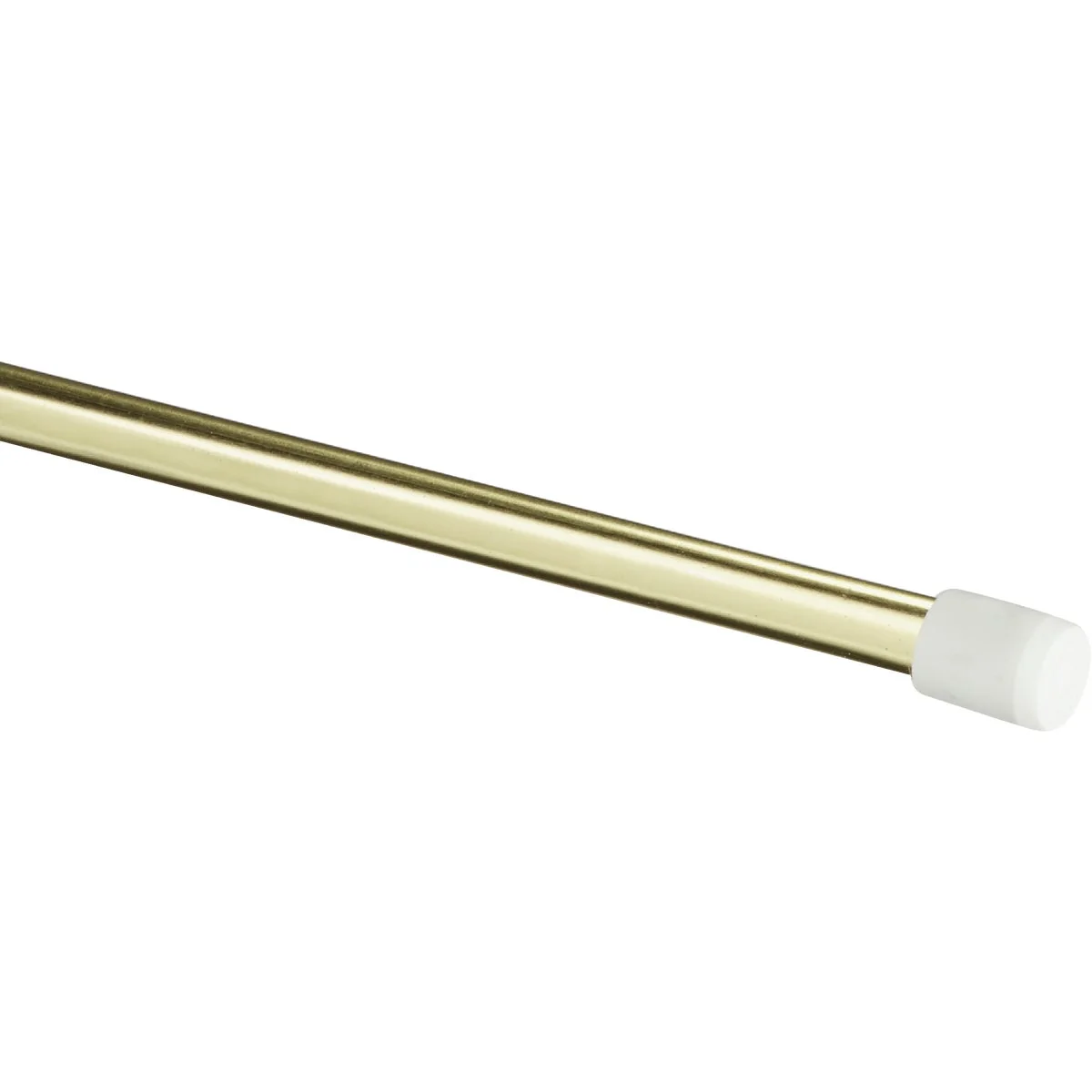 Original Design Kenney Strafford 18 In. To 28 In. 7 16 In. Spring Tension Rod Brass Natural