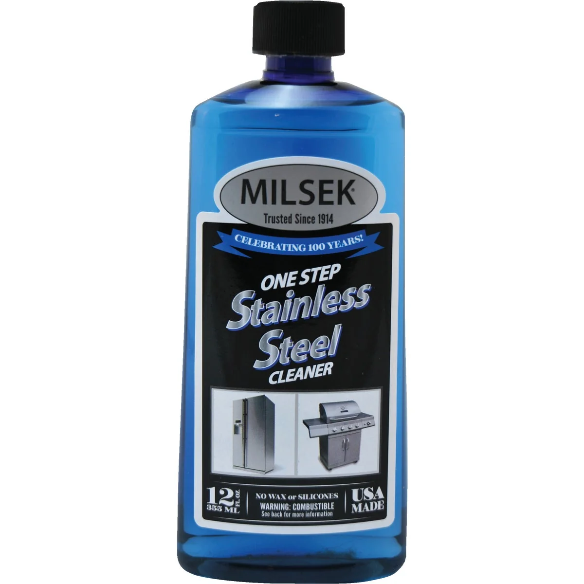 Genuine Milsek 12 Oz. Stainless Steel Cleaner Organic