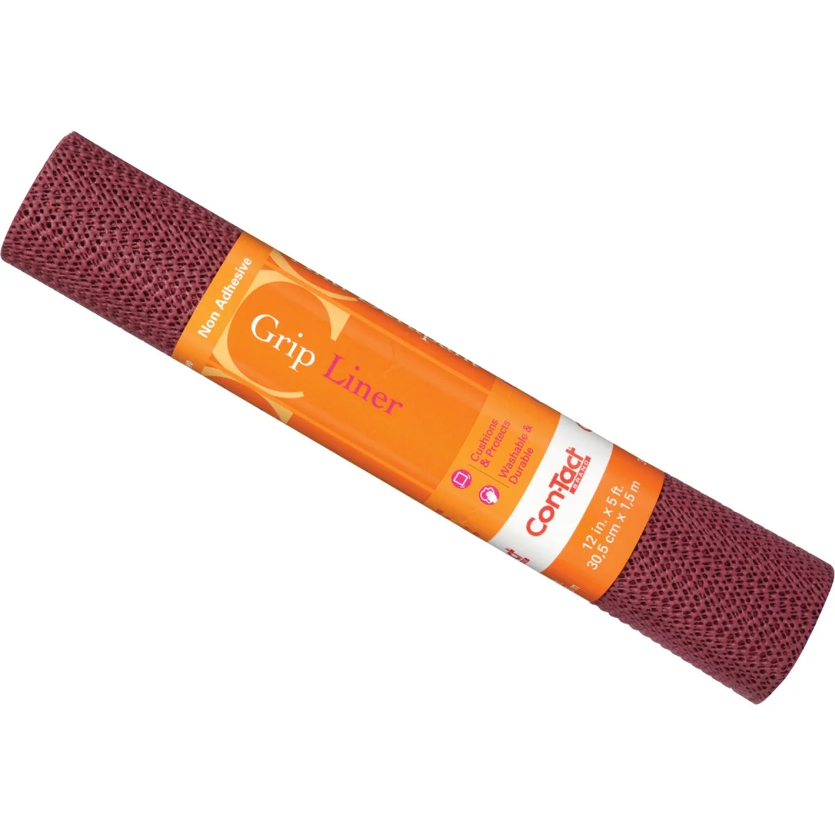 Genuine Con-Tact 12 In. x 5 Ft. Berry Beaded Grip Non-Adhesive Shelf Liner Trendy