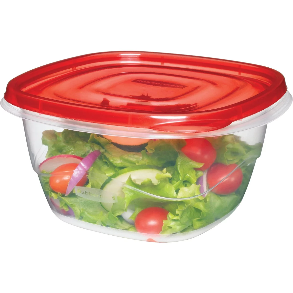 Original Design Rubbermaid TakeAlongs 5.2 C. Clear Square Food Storage Container with Lids 4-Pack Premium