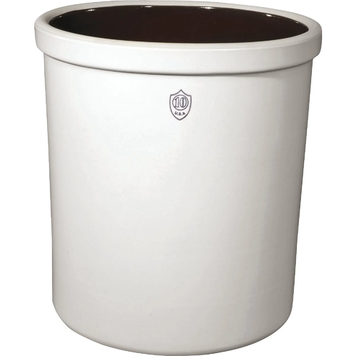 Detailed Ohio Stoneware 10 Gal. Crock Prestigious