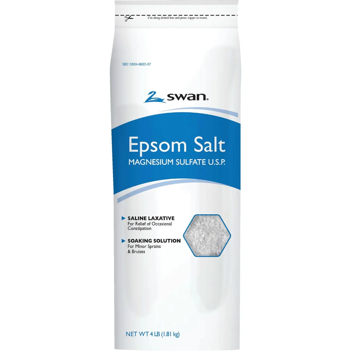 Breathable Swan Epsom Salt 4 Lb. Sustainable