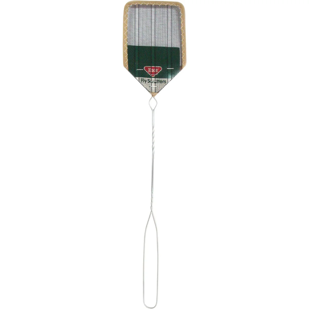 Carefully Designed Enoz Wire Mesh 4-1 4 in. x 6-1 2 in. Fly Swatter User-Friendly
