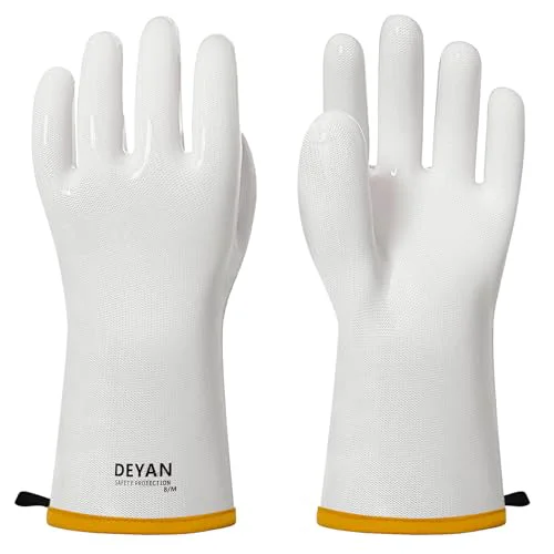 Sophisticated Silicone BBQ Grill Oven Gloves 2 Count Trusted