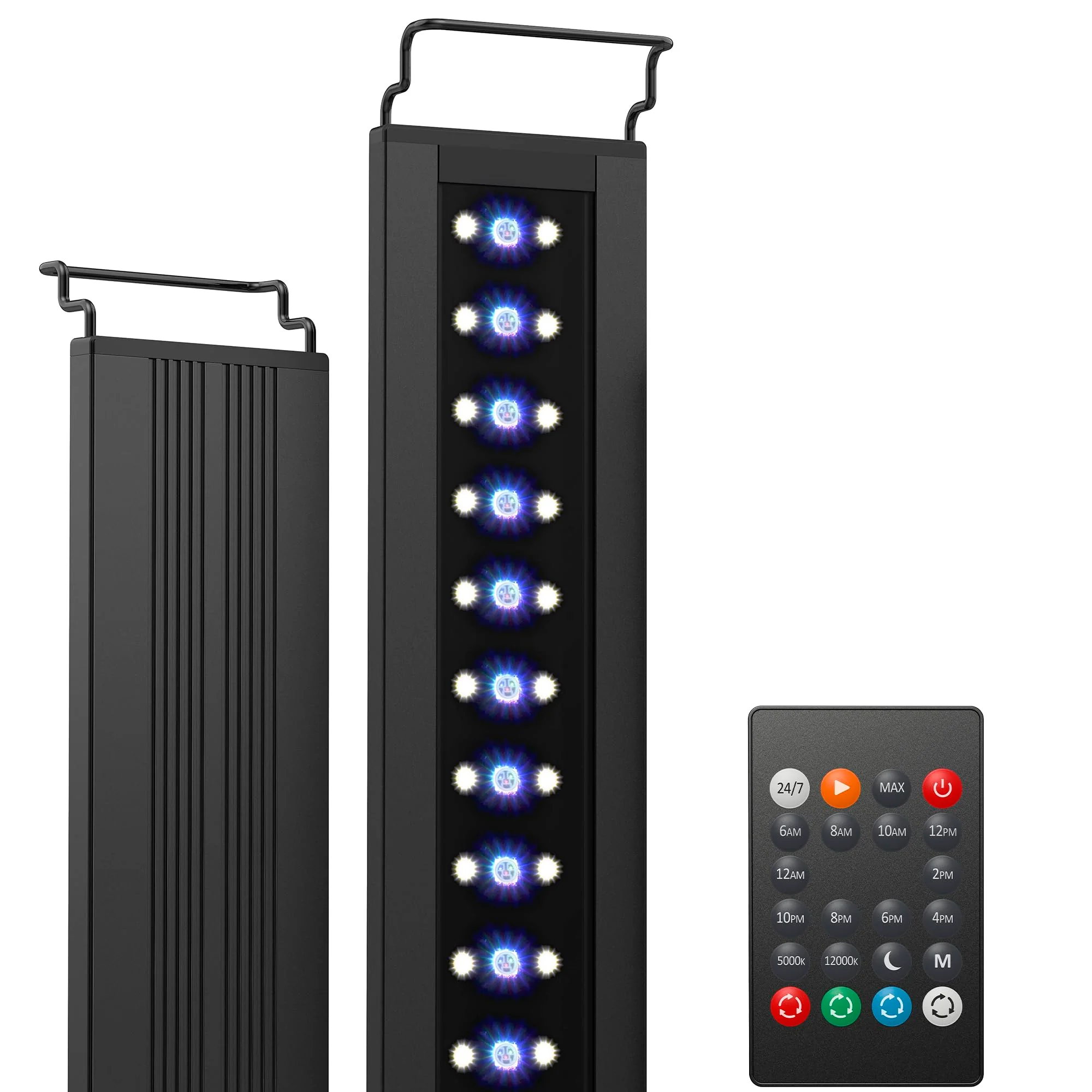 Recyclable NICREW C10 24 7 LED Aquarium Light for Plants 48-60 Inches Full Spectrum with Timer Relaxed
