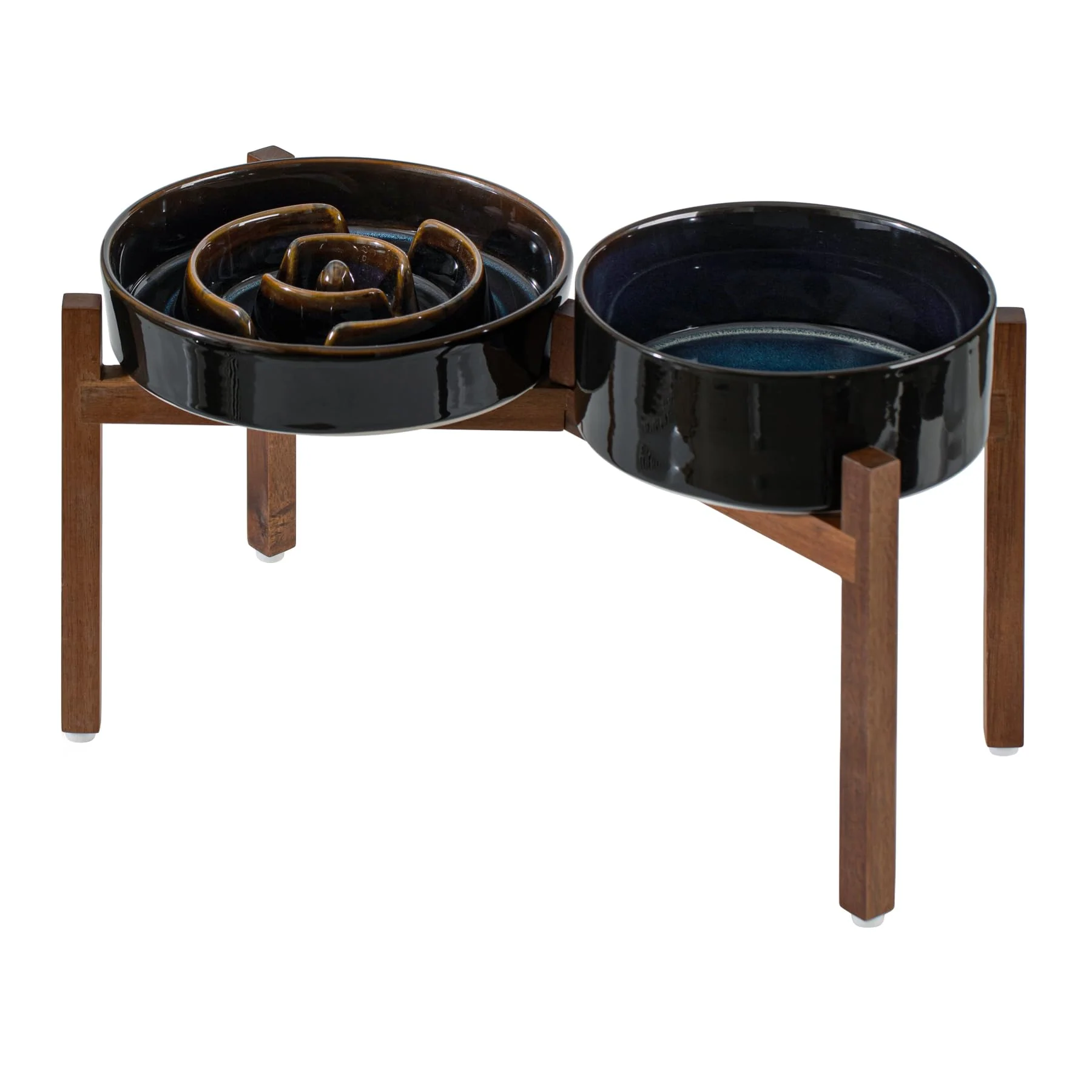 Outstanding Havniva Ceramic 1.6 Cup Raised Slow Feeder Dog Bowl Set VisaMastercardMaestroApple PayDiscoverShop Pay Trendy