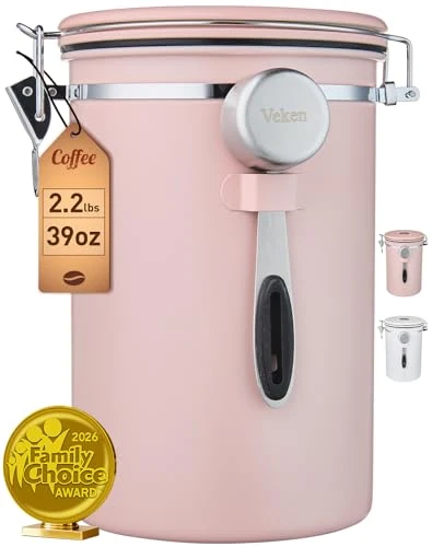 Soft Coffee Canister Fashionable