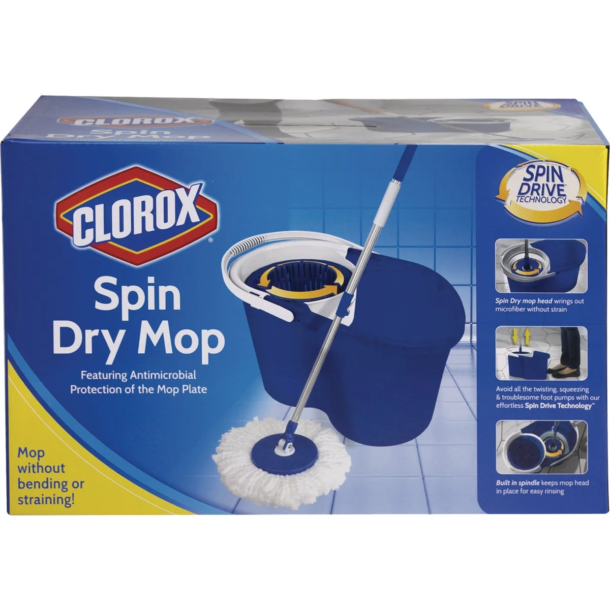 Reliable Clorox Deluxe Spin Mop Bucket Long-Lasting
