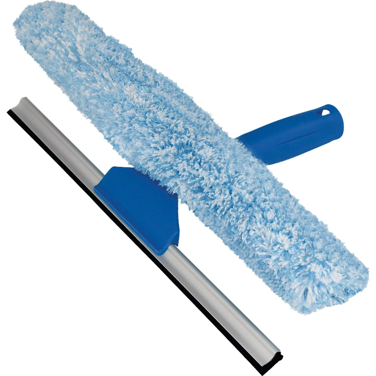 Long-Lasting Unger Professional 14 In. Microfiber Window Squeegee Combo Secure