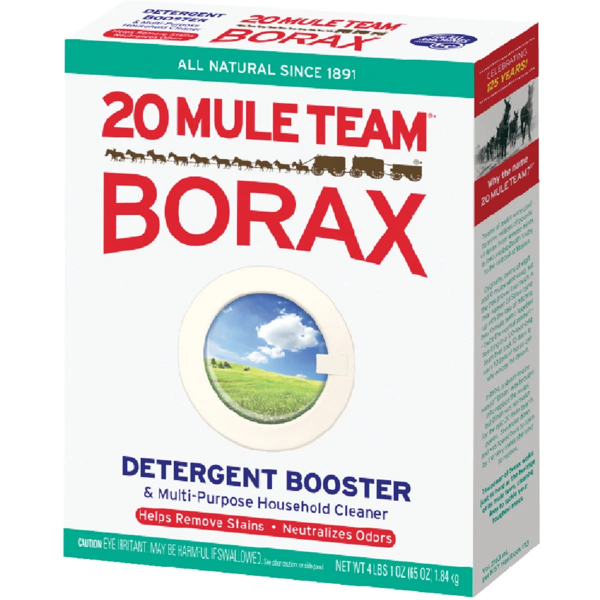 Flexible 20 Mule-Team 65 Oz. Borax Laundry Booster Original