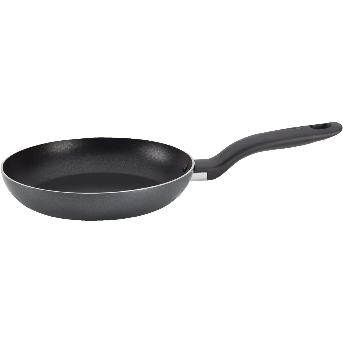 High-End Initiatives 10.5 In. Black Non-Stick Fry Pan w Pour Spout Optimized