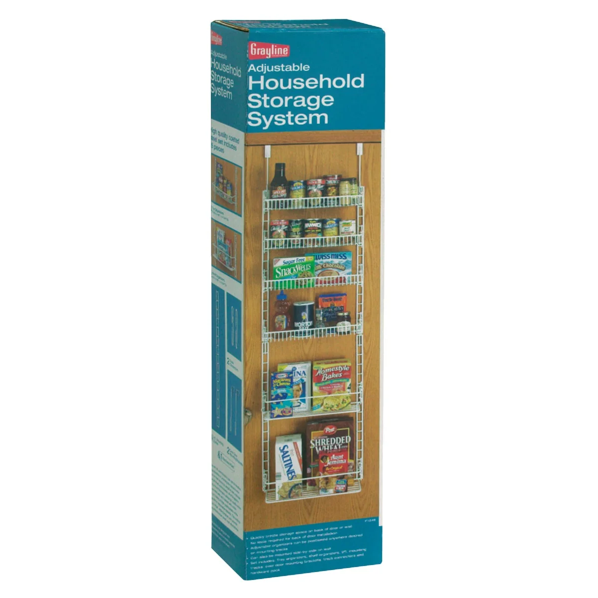 Healthy Grayline Over-The-Door Household Storage Cabinet Organizer Exceptional