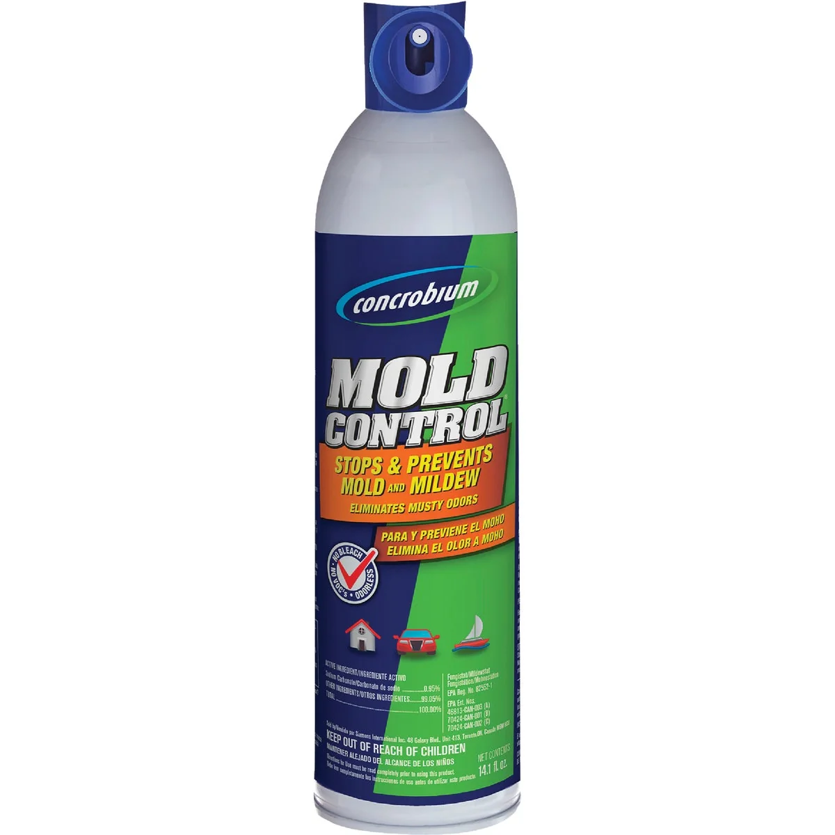 Original Concrobium Mold Control 14.1 Oz. Stops Prevents Mold Mildew Inhibitor - California Safe