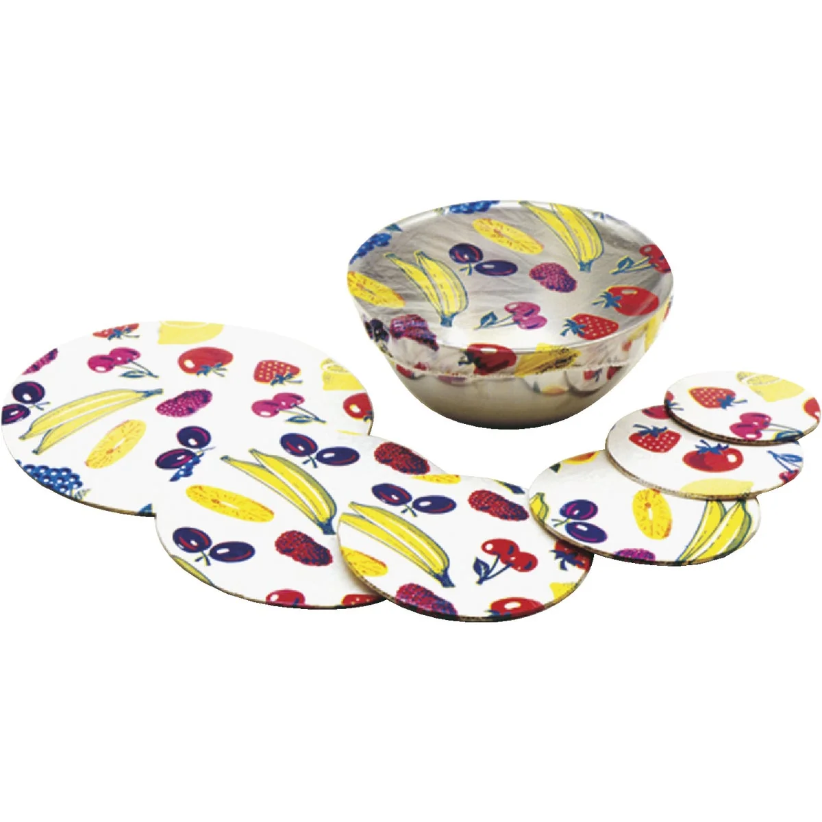 Refined Norpro Bowl Cover Set 6-Count Reusable