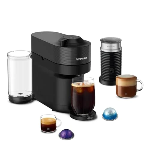 Sustainable Vertuo Pop Coffee Machine with Milk Frother Superior