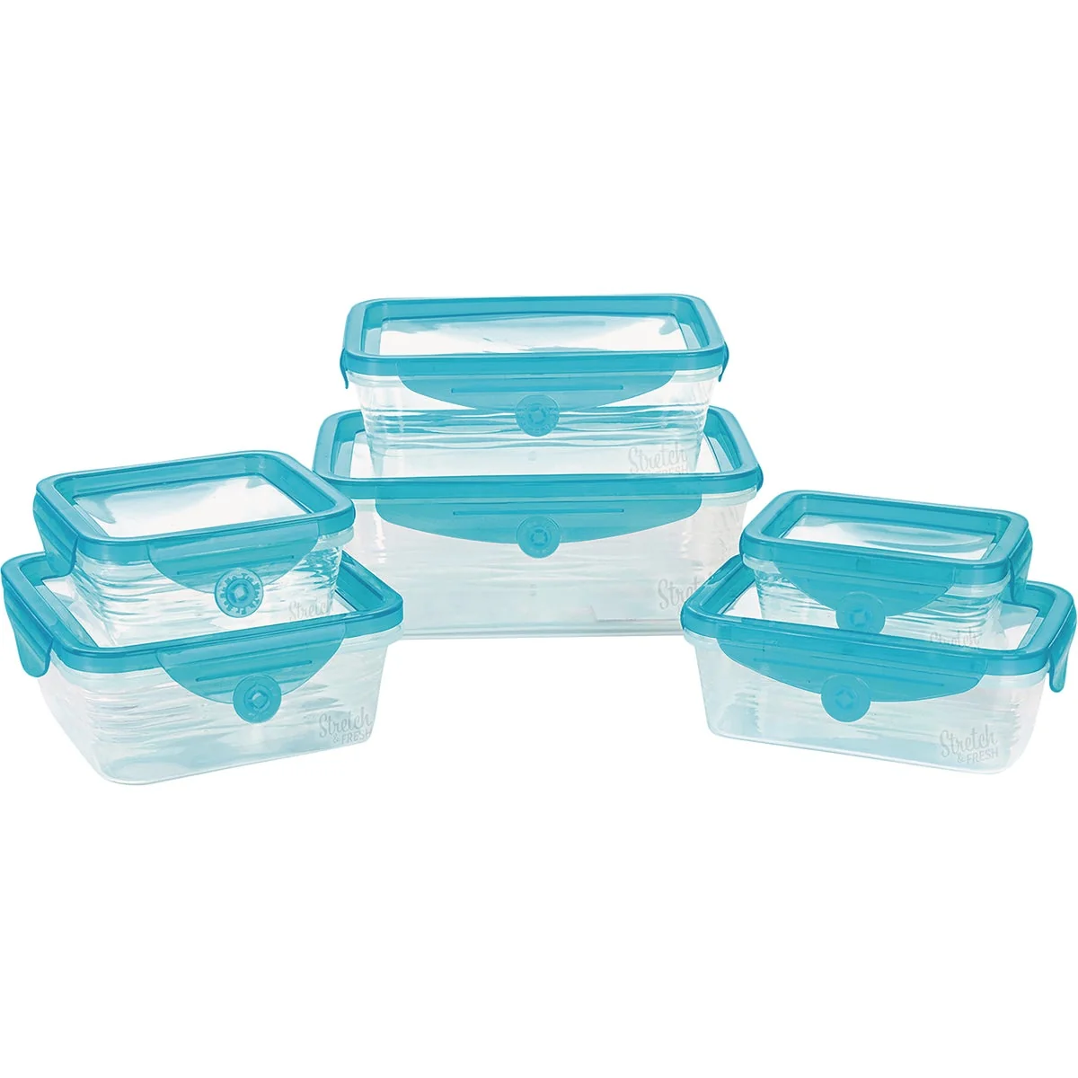 Effective Stretch Fresh 12-Piece Food Storage Container Set Reliable