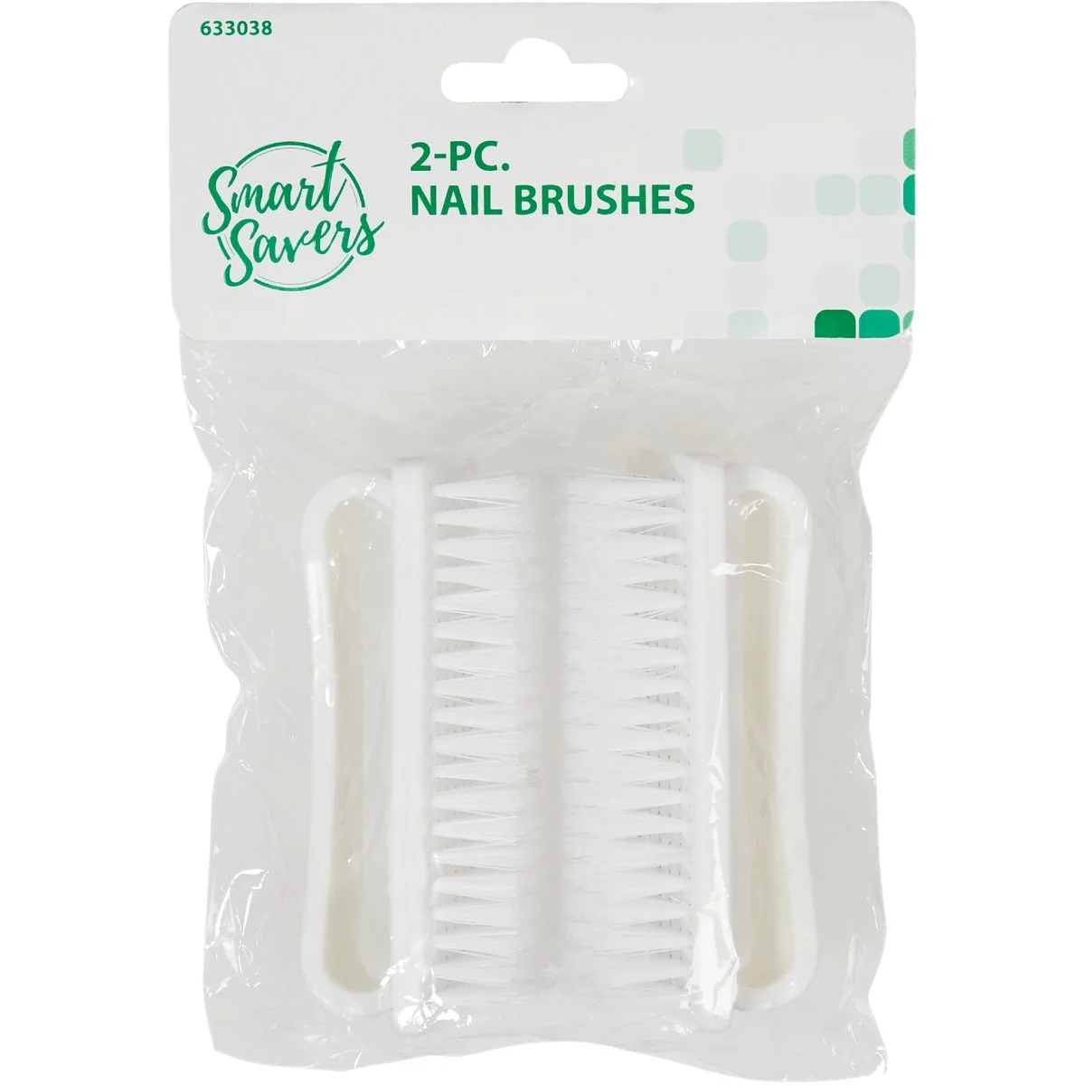 Reusable Smart Savers Hand Nail Brush 2-Piece Artisan