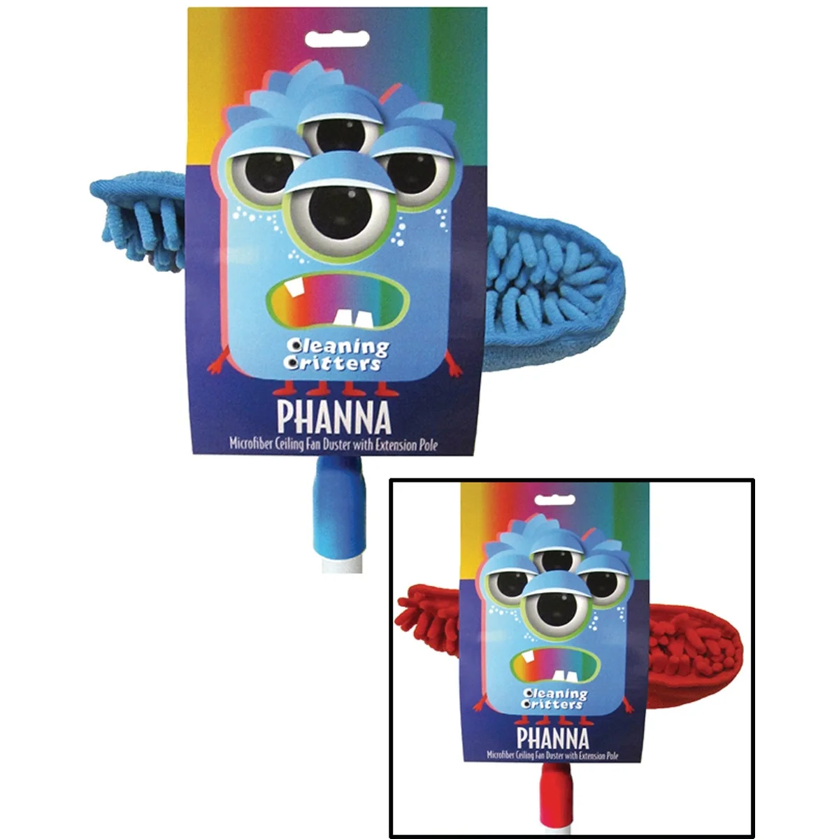 Modern Ettore Phanna Cleaning Critters 59 In. Ceiling Fan Duster Easy-to-Use