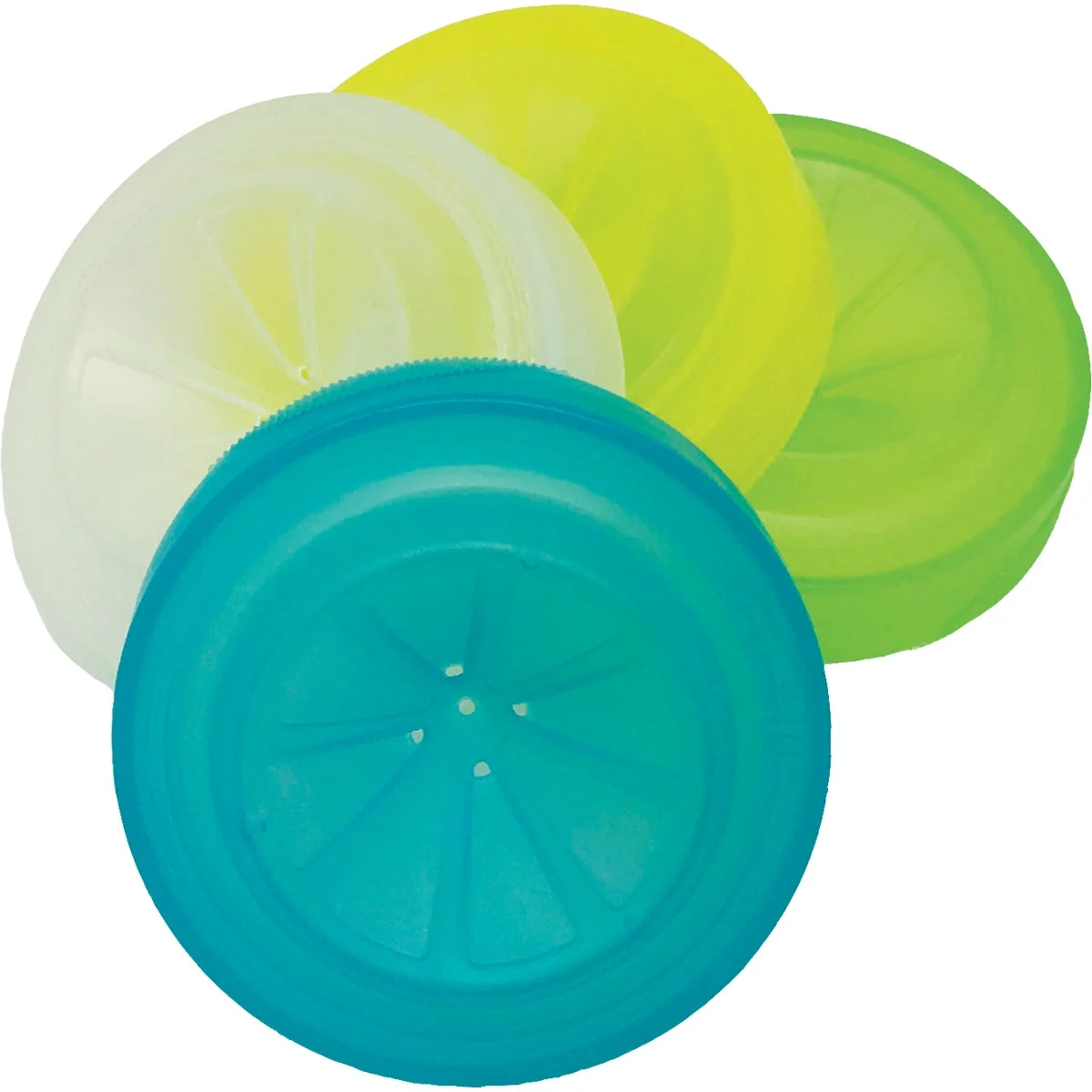 Professional Masontops Plastic Regular Mouth Trap Cap Mason Jar Lid 4-Count Practical