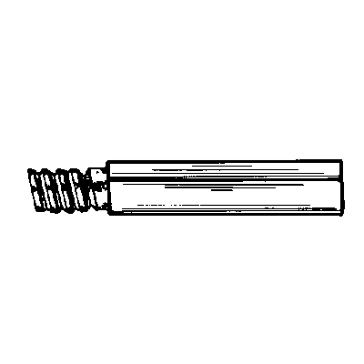 Refined Waddell 54 In. Wood Threaded Broom Handle Recyclable