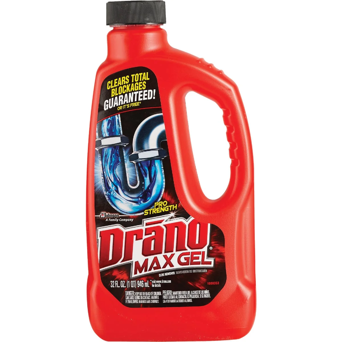 Flexible Drano 32 Oz. Pro Strength Max Gel Drain Cleaner Relaxed