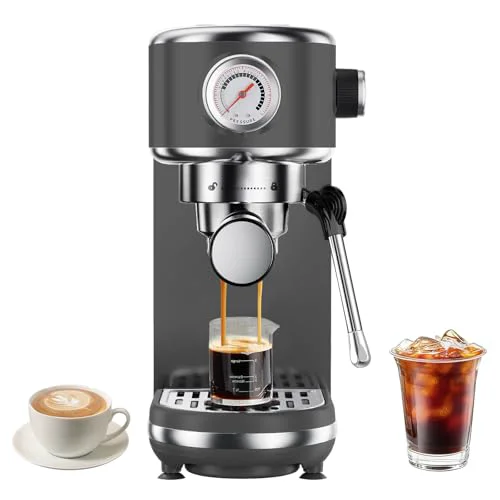 Unique 20 Bar Espresso Machine with Milk Frother Expertly Made