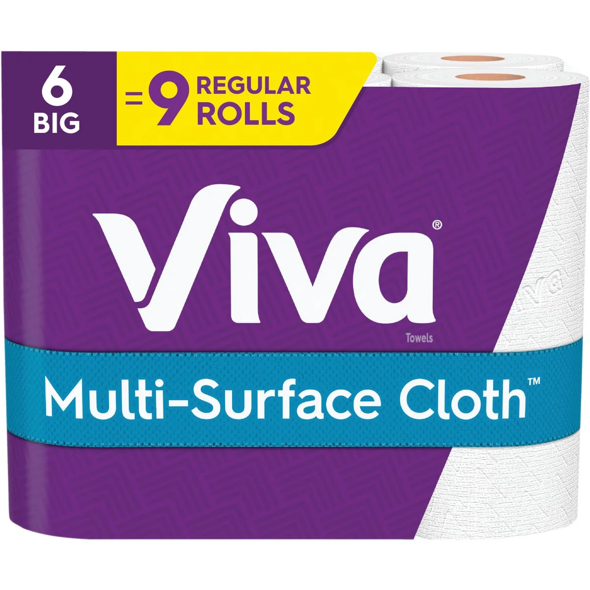 High-Quality Viva Multi-Surface Cloth Choose-A-Sheet Big Roll Paper Towels 6 Big Roll Modern