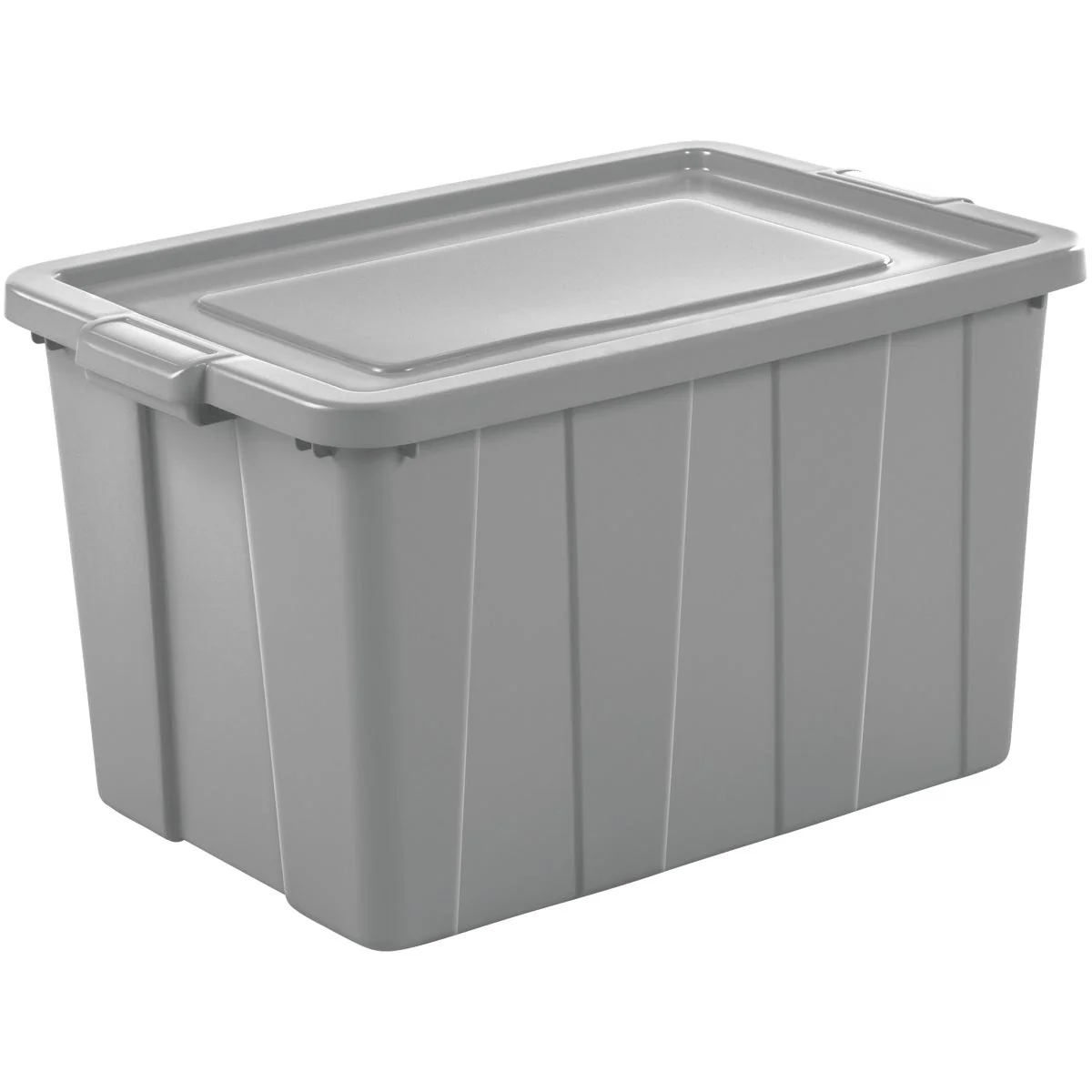 Consistent Sterilite Tuff1 30 Gal. Cement Tote with Handles Relaxed