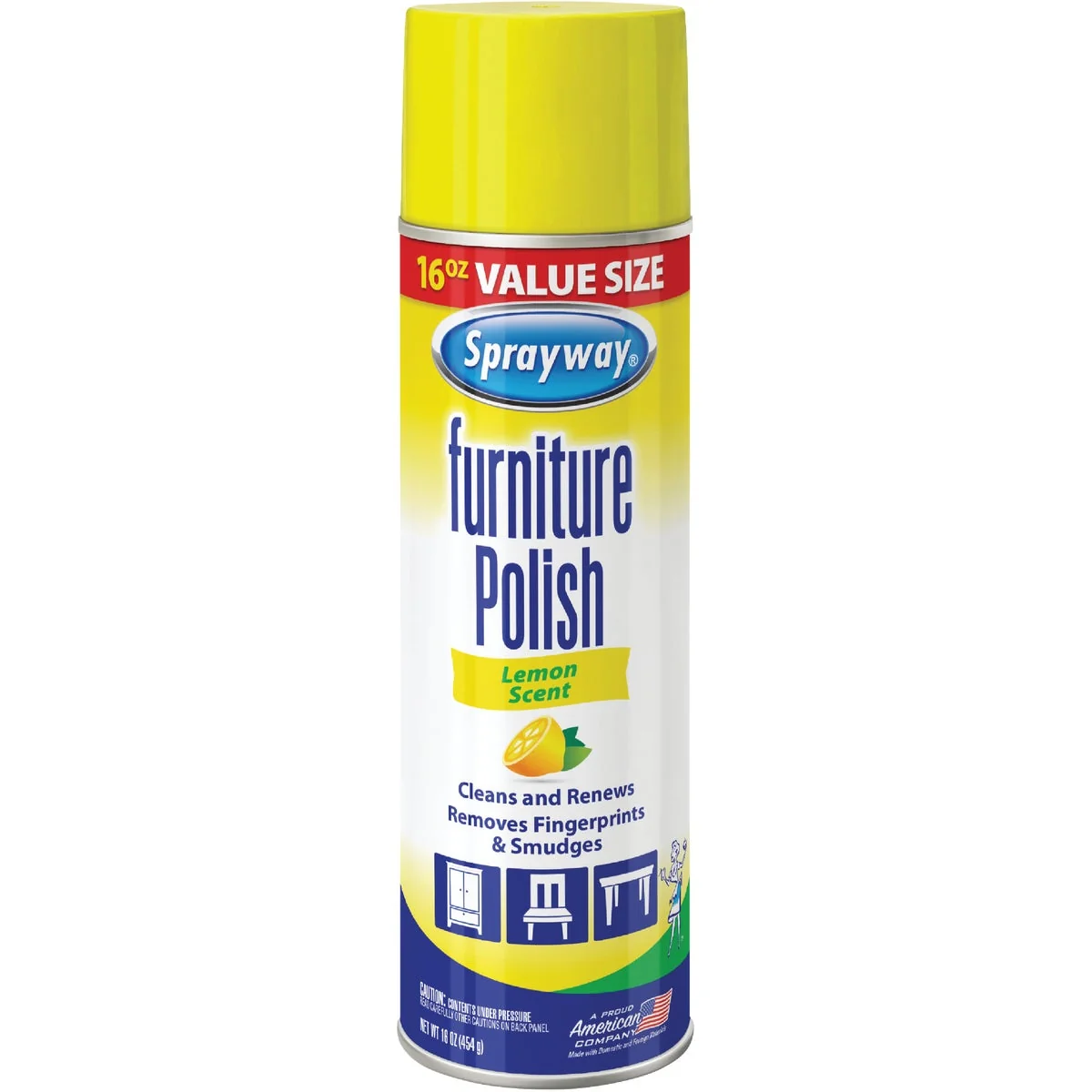 Stylish Sprayway 16 Oz. Lemon Furniture Polish World-Class