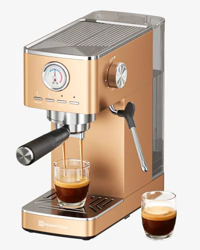 Consistent Slim Espresso Machine with Milk Frother Optimized