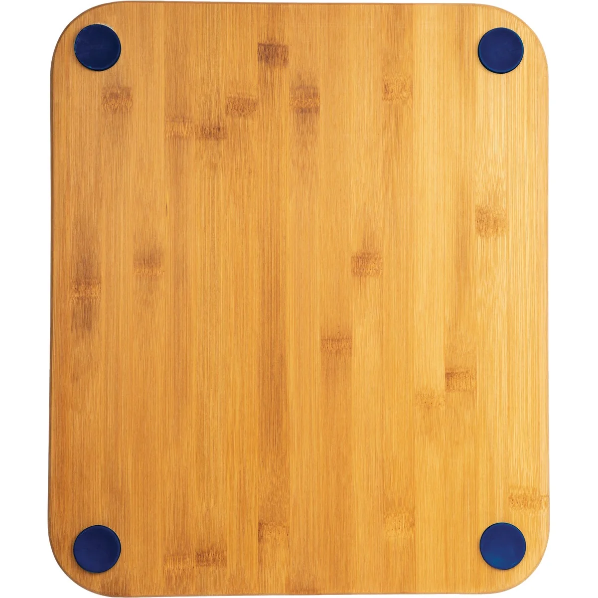Original Design Core Bamboo 13.5 In. Square Natural Sapphire Foot Grip Cutting Board Genuine