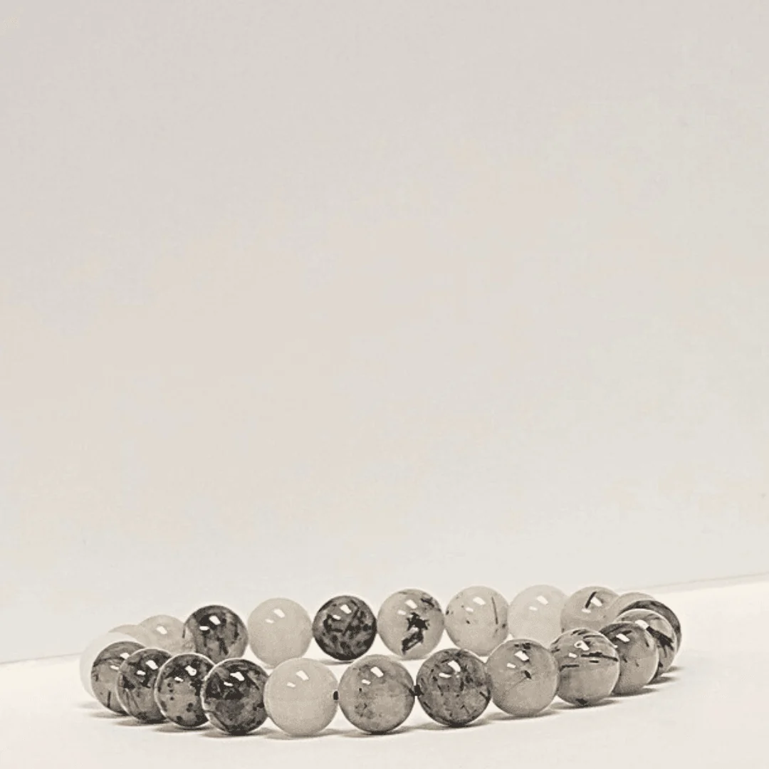 Modern Black Hair Quartz Bracelet - Energy Trusted
