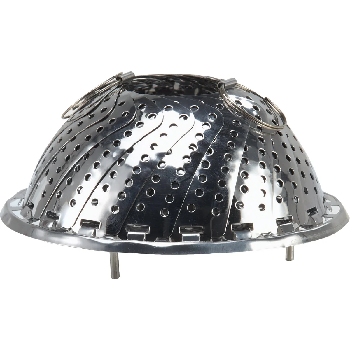 Genuine Norpro 5.5 In. to 9.25 In. Stainless Steel Steamer Basket Fine