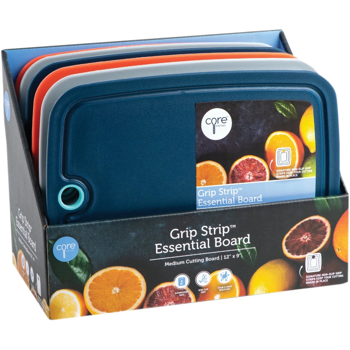 High-Grade Core Kitchen Essential Grip Strip 9 In. x 12 In. Medium Cutting Board Luxury