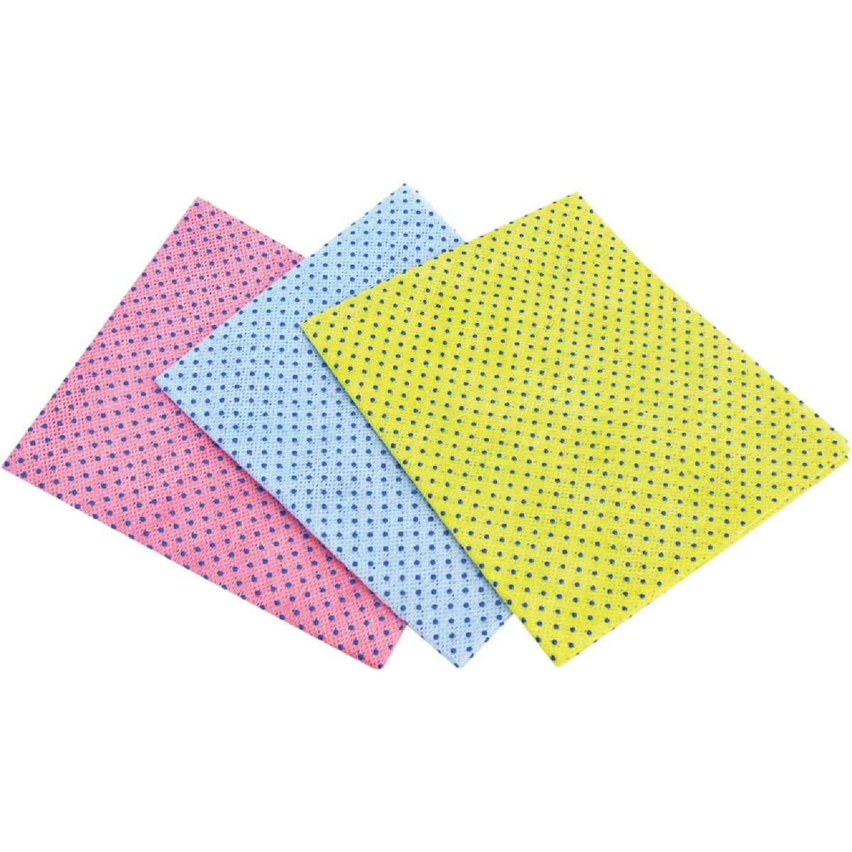 Reusable Libman Power Scrub Dots Kitchen Dish Wipes 3-Pack Dependable