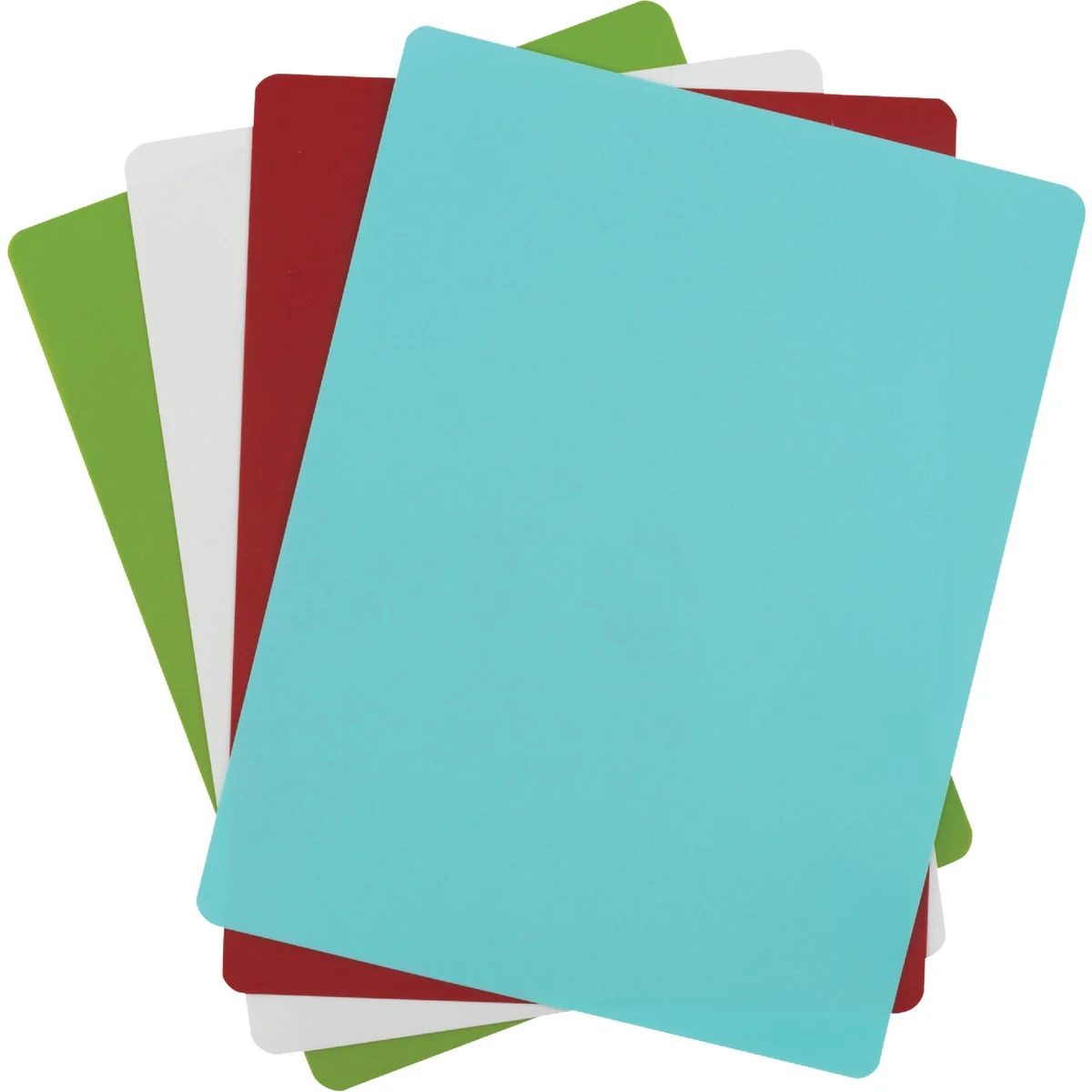 Durable GoodCook 15.75 In. x 12 In. Assorted Colors Flexible Chopping Mat 4 Pack Premium Material