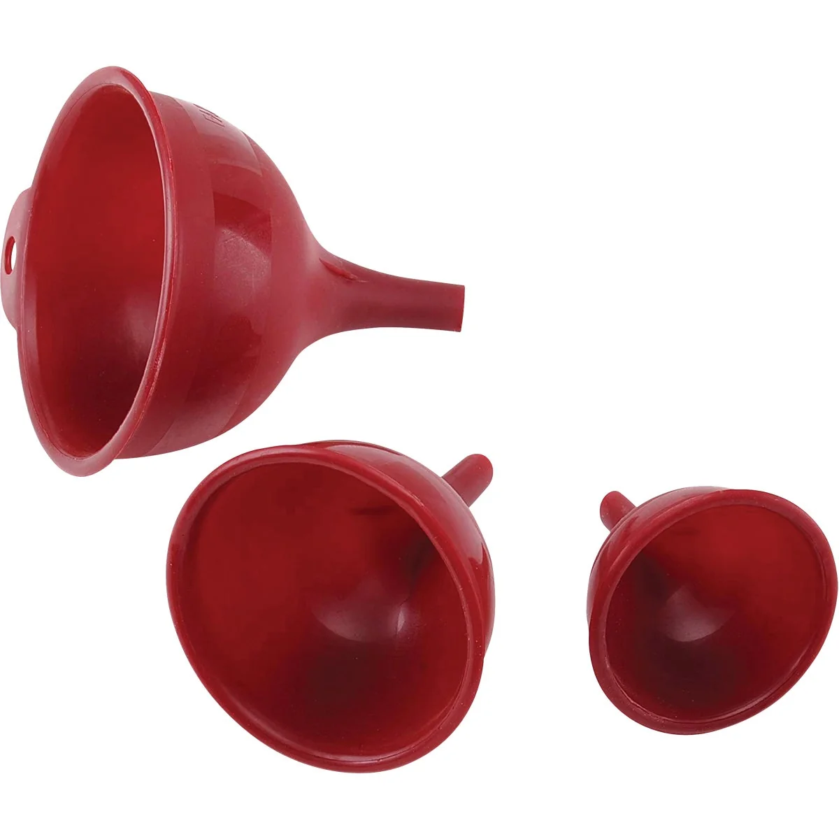 Prestigious Farberware Red Funnel Set 3-Piece Trendy