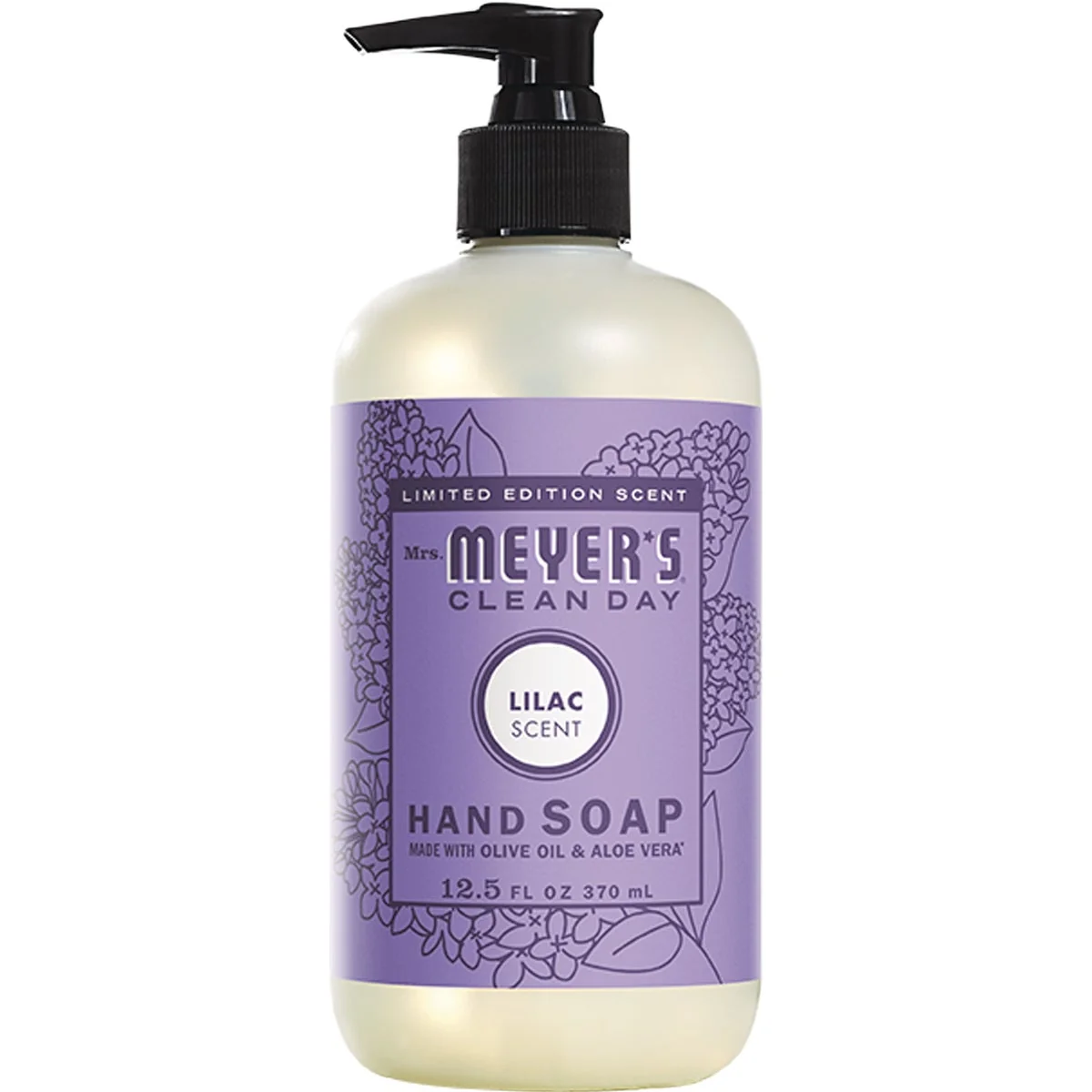 High-Grade Mrs Meyer's Clean Day 12.5 Oz. Lilac Liquid Hand Soap Traditional