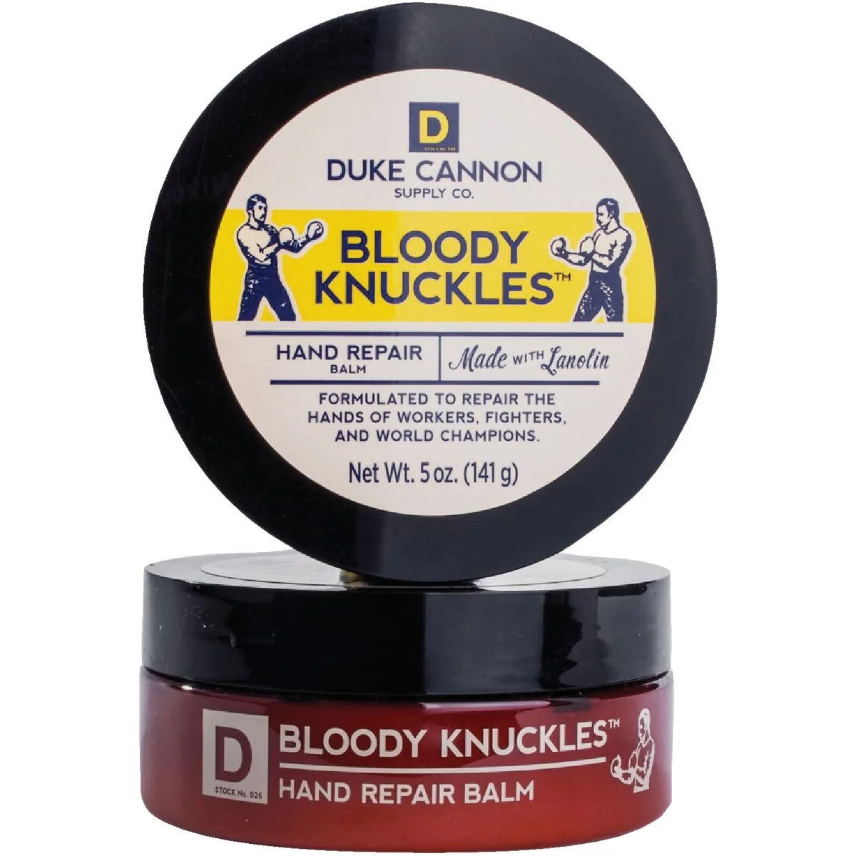 Solid Duke Cannon Bloody Knuckles 5 Oz. Hand Repair Balm Quality
