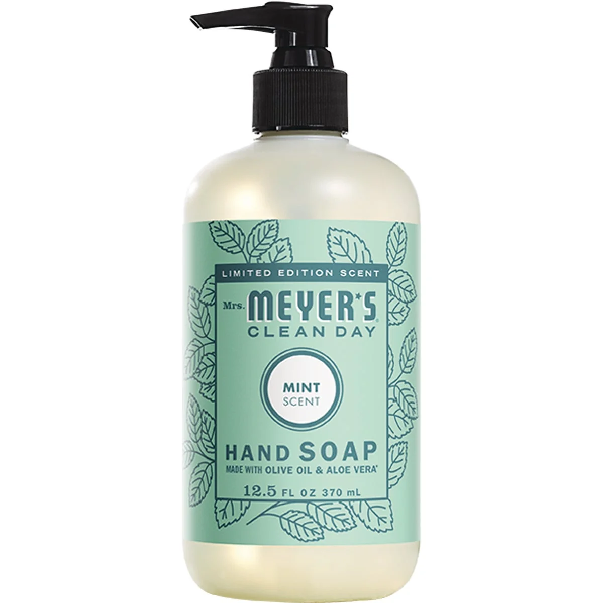 Organic Mrs Meyer's Clean Day 12.5 Oz. Mint Liquid Hand Soap Responsible