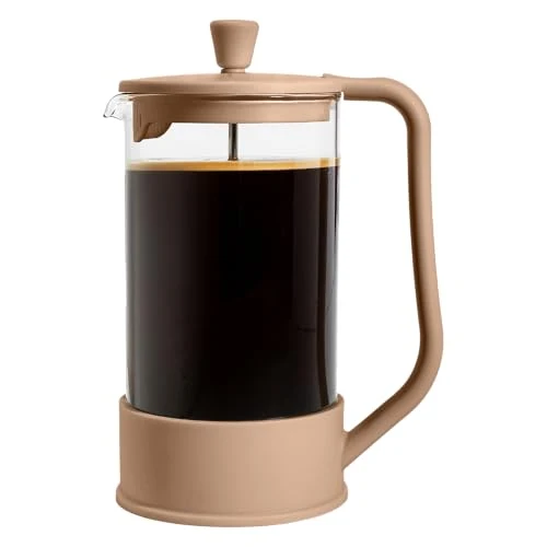 Solid French Press Coffee Maker Traditional
