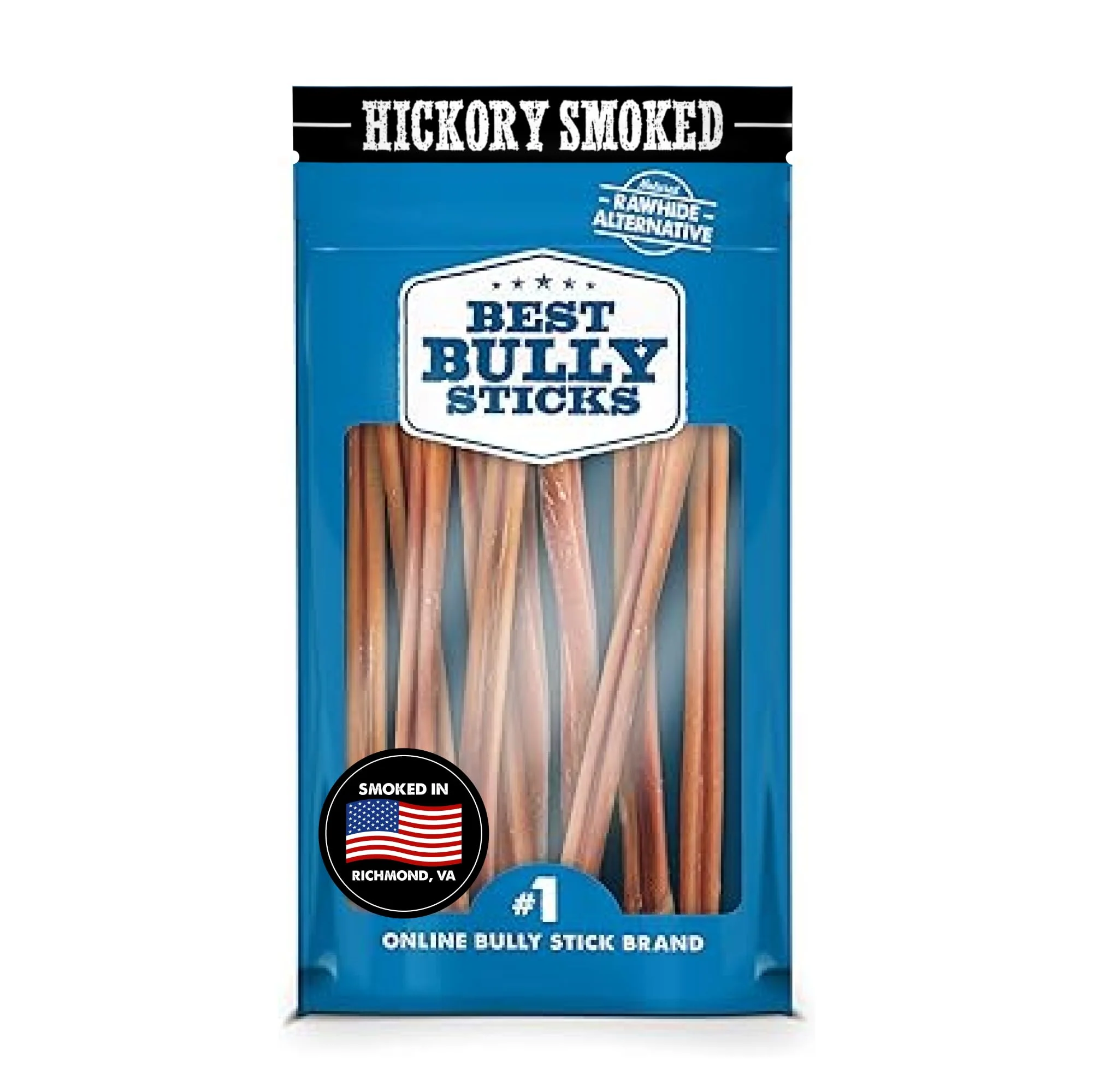 Natural Bully Sticks Hickory Smoked Jumbo 12 Inch Bully Sticks VisaMastercardMaestroApple PayDiscoverShop Pay Healthy