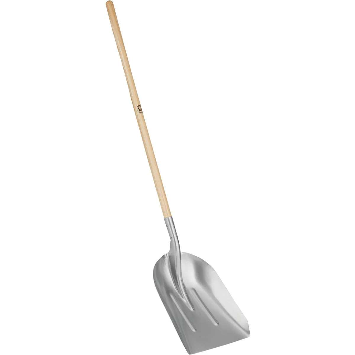 World-Class Do it 45 In. Wood Handle Aluminum Scoop Shovel Detailed