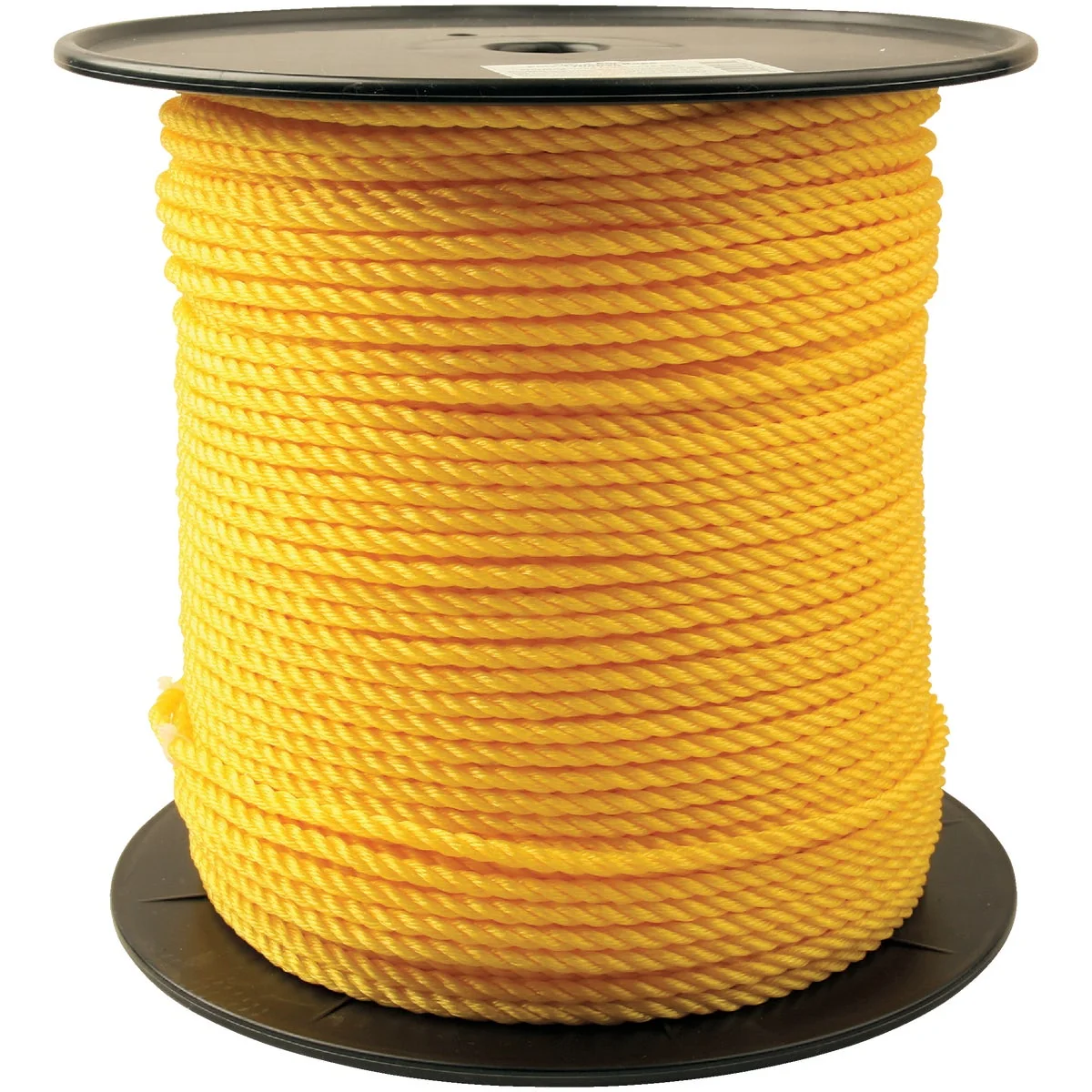 Soft Do it 1 4 In. x 600 Ft. Yellow Twisted Polypropylene Rope Fine Crafted